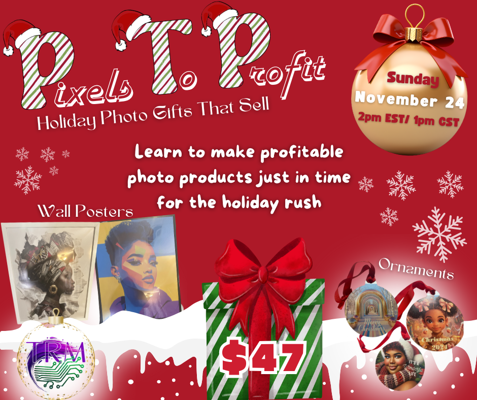 Pixels to Profit: Holiday Photo Gifts that Sell