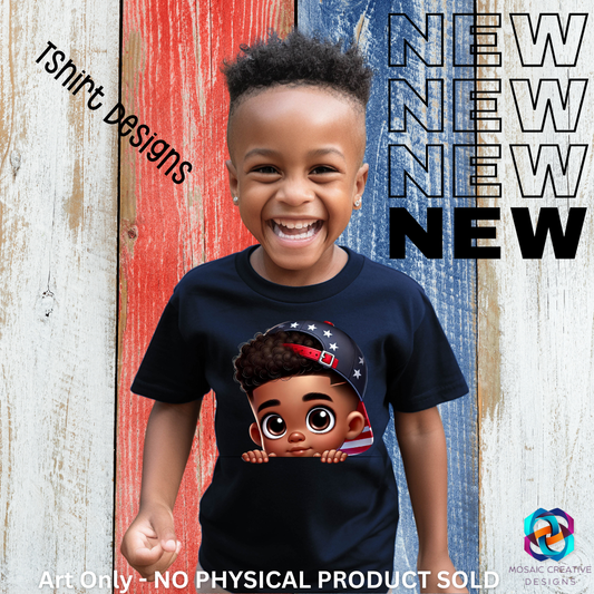 Patriotic Cuties Collection: High-Quality PNG T-Shirt Designs and More