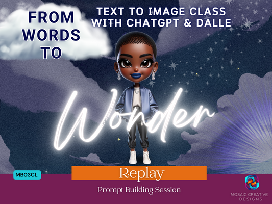 Text to Image Class with Dalle and ChatGPT: From Words to Wonder Replay